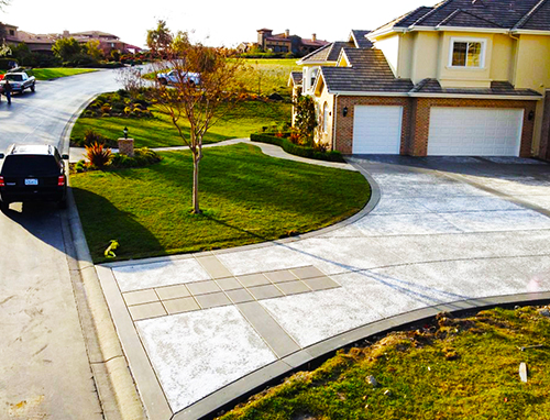 Stamped Concrete Driveway Folsom Stamped Concrete Driveway Folsom