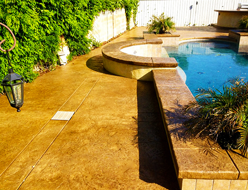 Stamped Concrete Patio Folsom Stamped Concrete Patio Folsom